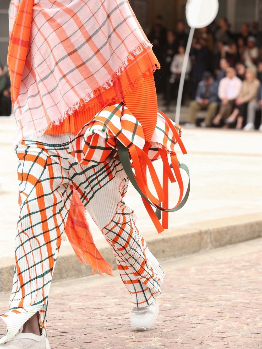 NEW Issey Miyake RUNWAY Windswept pants